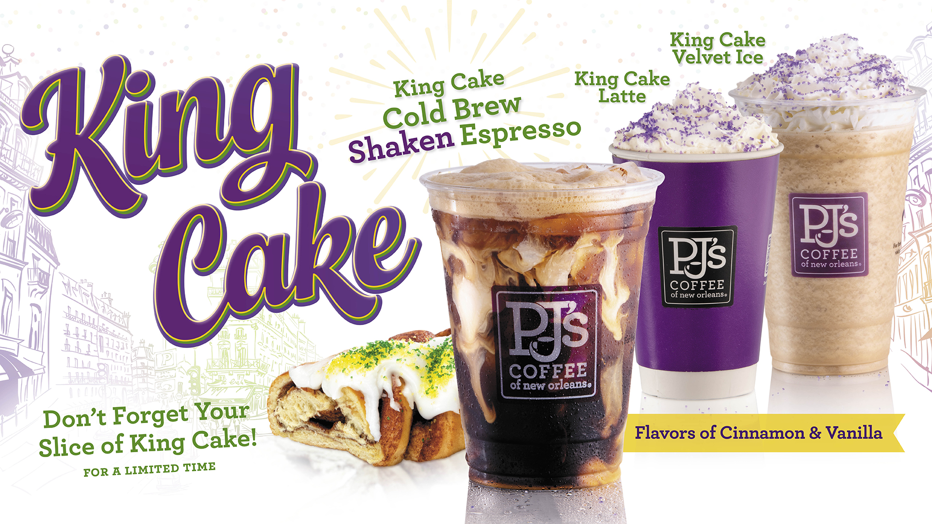 King Cake + Coffee = The Ultimate Combo NOLA Family Magazine